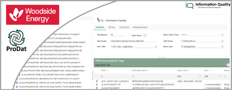 Information Quality successfully executed the development of the asset hierarchy build for Woodside Energy's Pluto Train 2 Project, a critical step in the preparation phase for the overall maintenance build delivery. The project involved review and validation of approximately 70,000 tags, creation of functional locations, and a comprehensive enhancement of SAP Master Data quality.